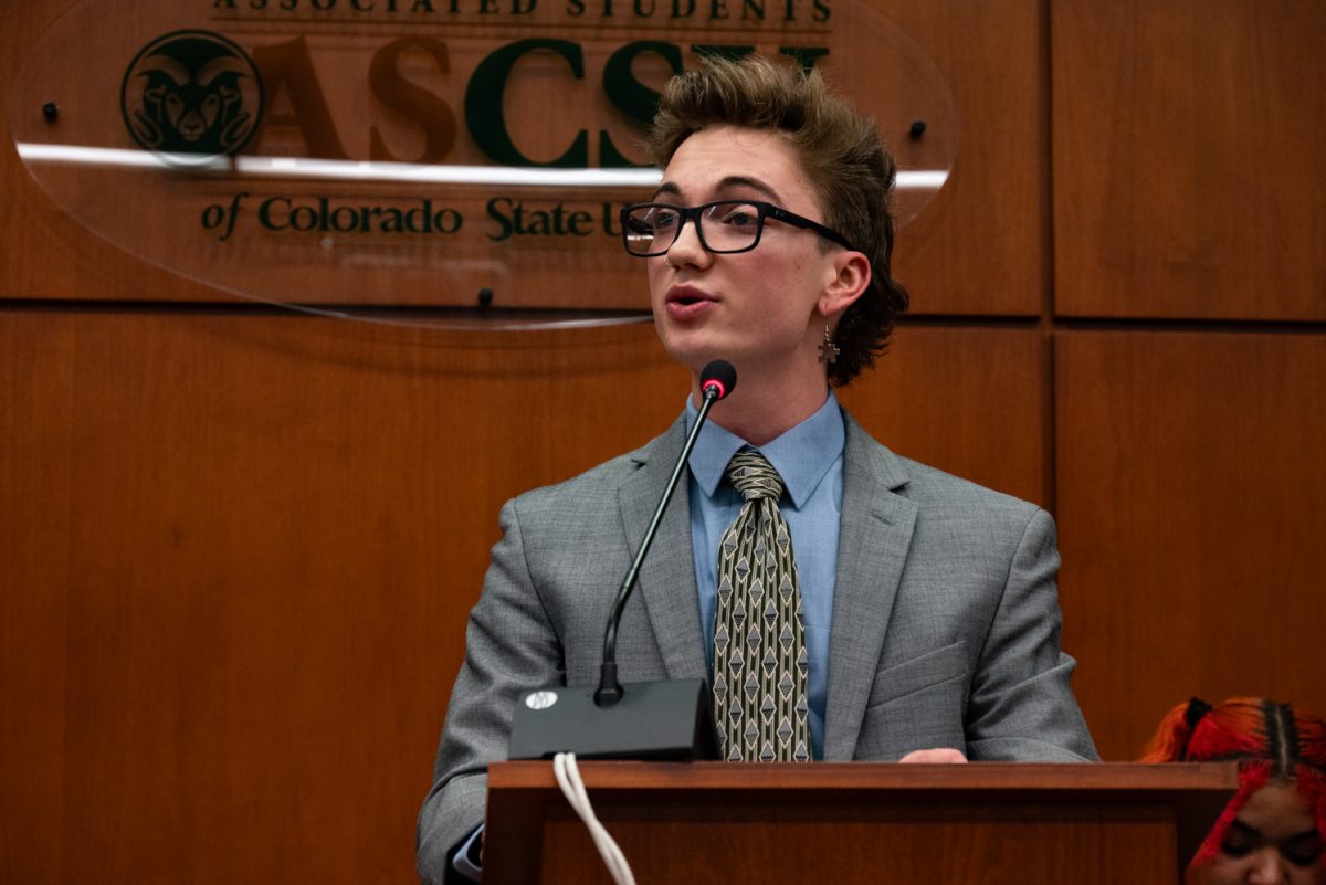 ASCSU Vice President Alex Silverhart talks about his experience as vice president at the Annual State of the Association Address.