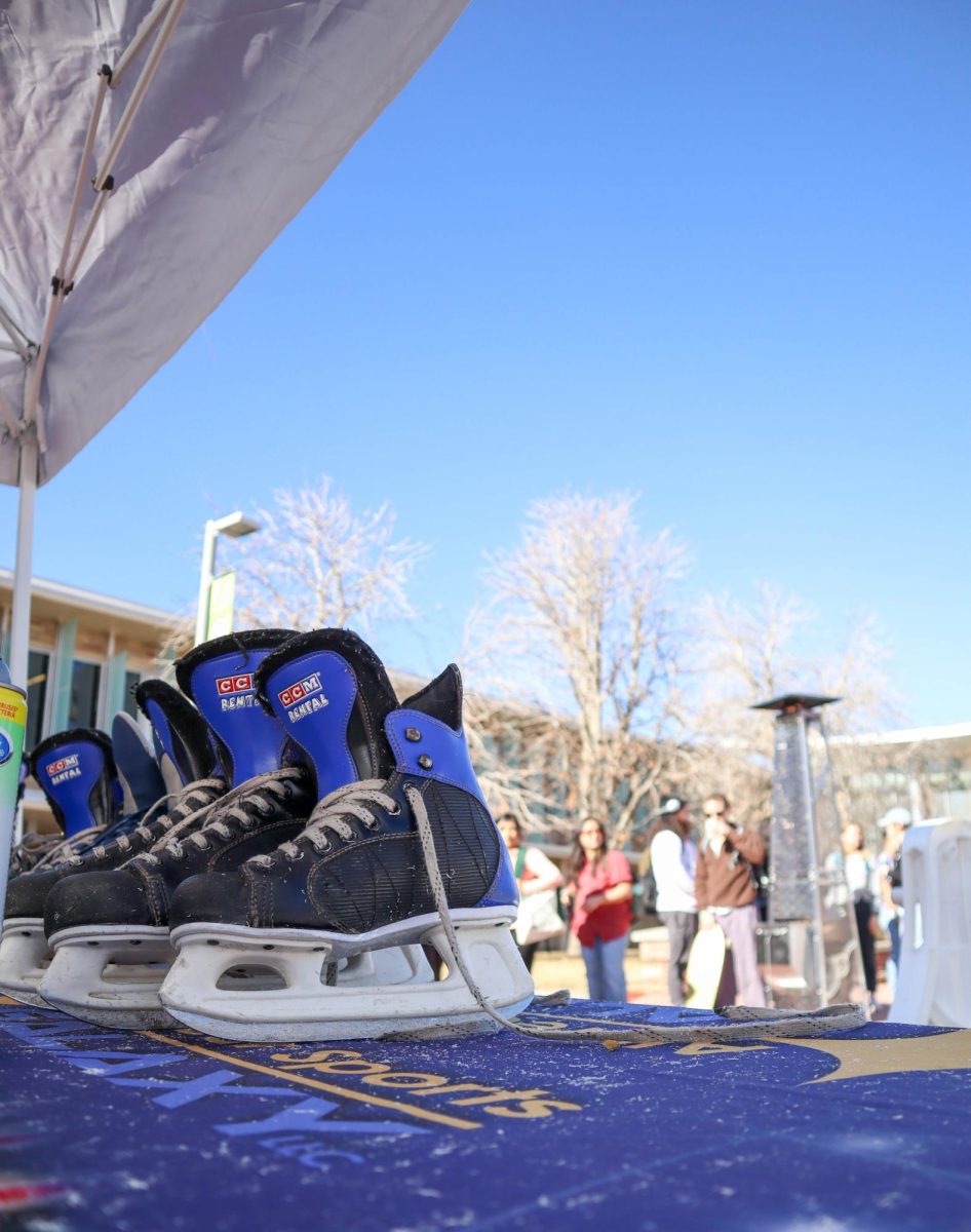 At the Colorado State University "Rams on Ice" event students are able to rent and ice skate for free! As well as participate in winter activities, amke smores. and drink hot coco. Jan.31.