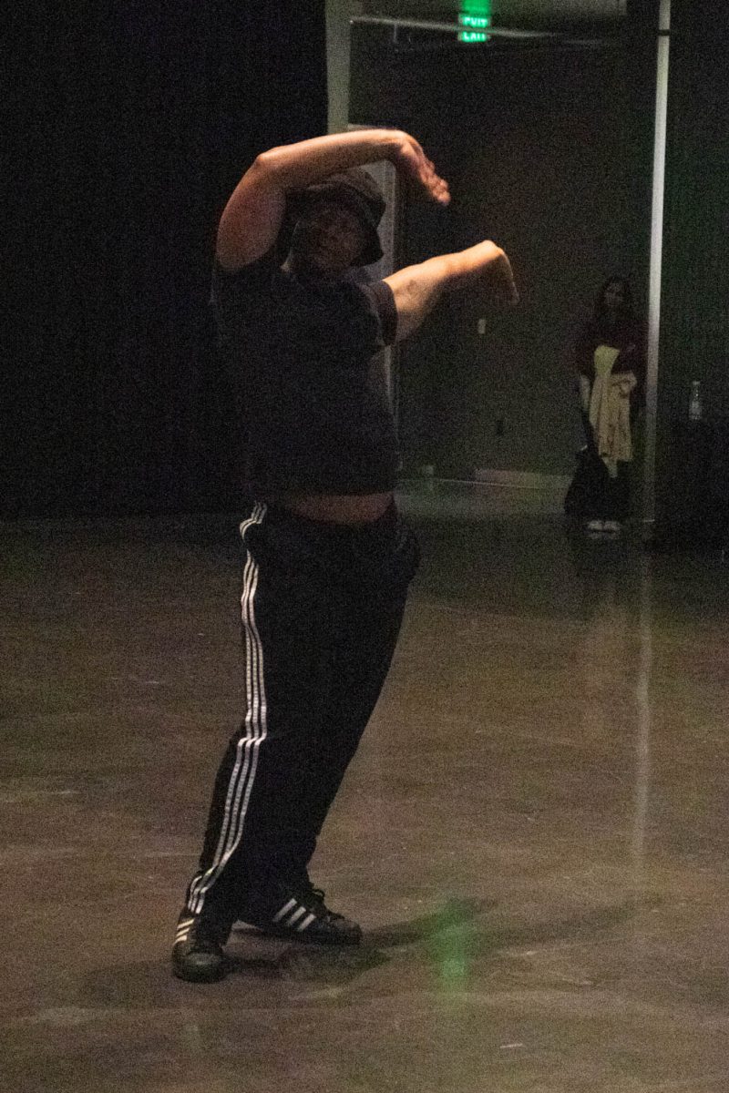 A participant practices their catwalk during the Category is Ballroom event on February 15, 2024.