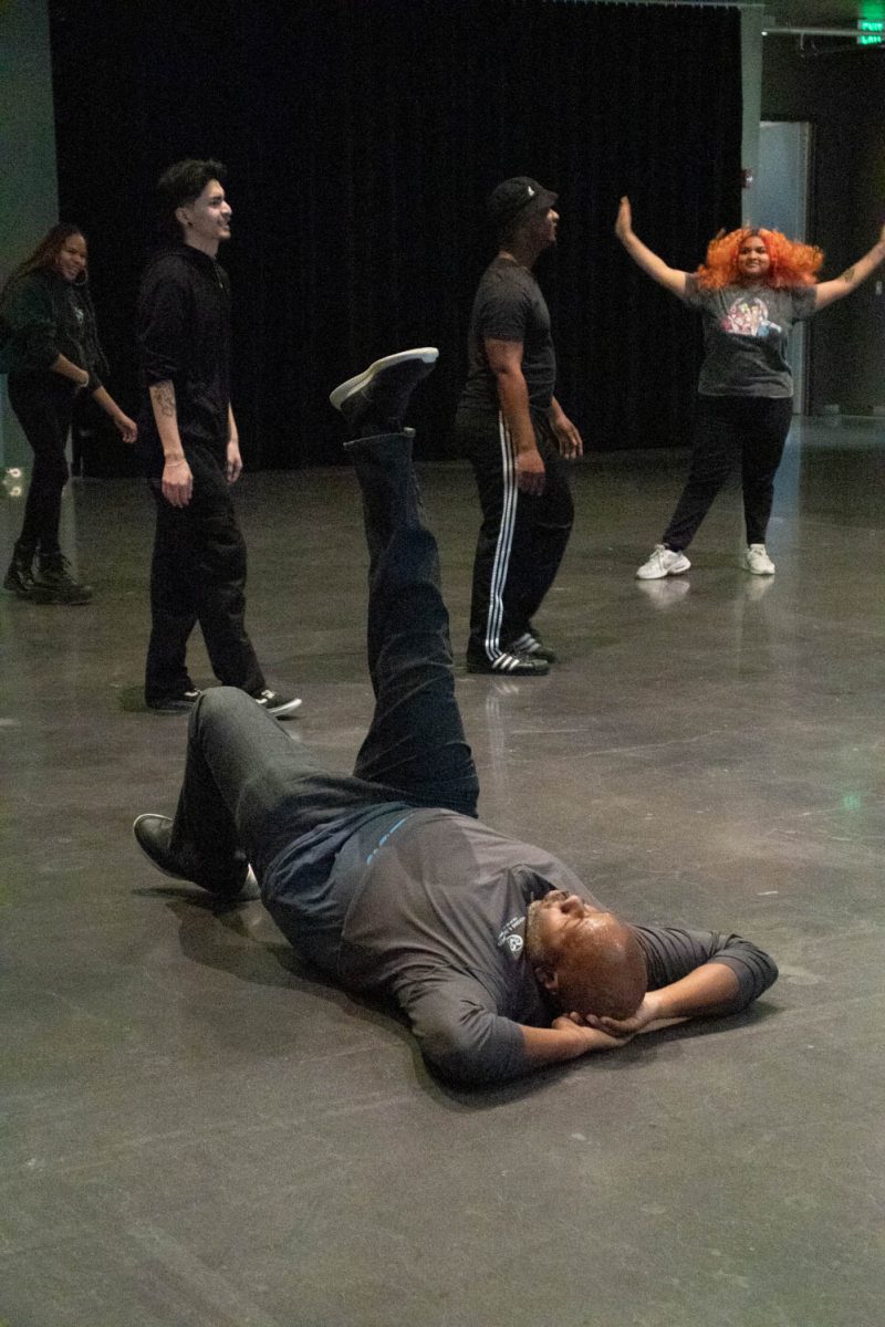 Participants practice catwalking freestyle, adding their own personal touches during the Category is Ballroom event on February 15, 2024.