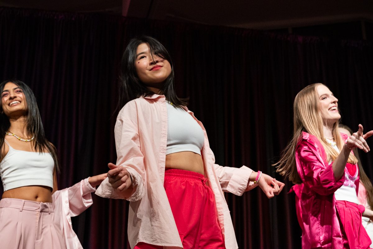 Colorado State University's K-Pop Dance Group performs at the World Unity Fair Feb. 17.