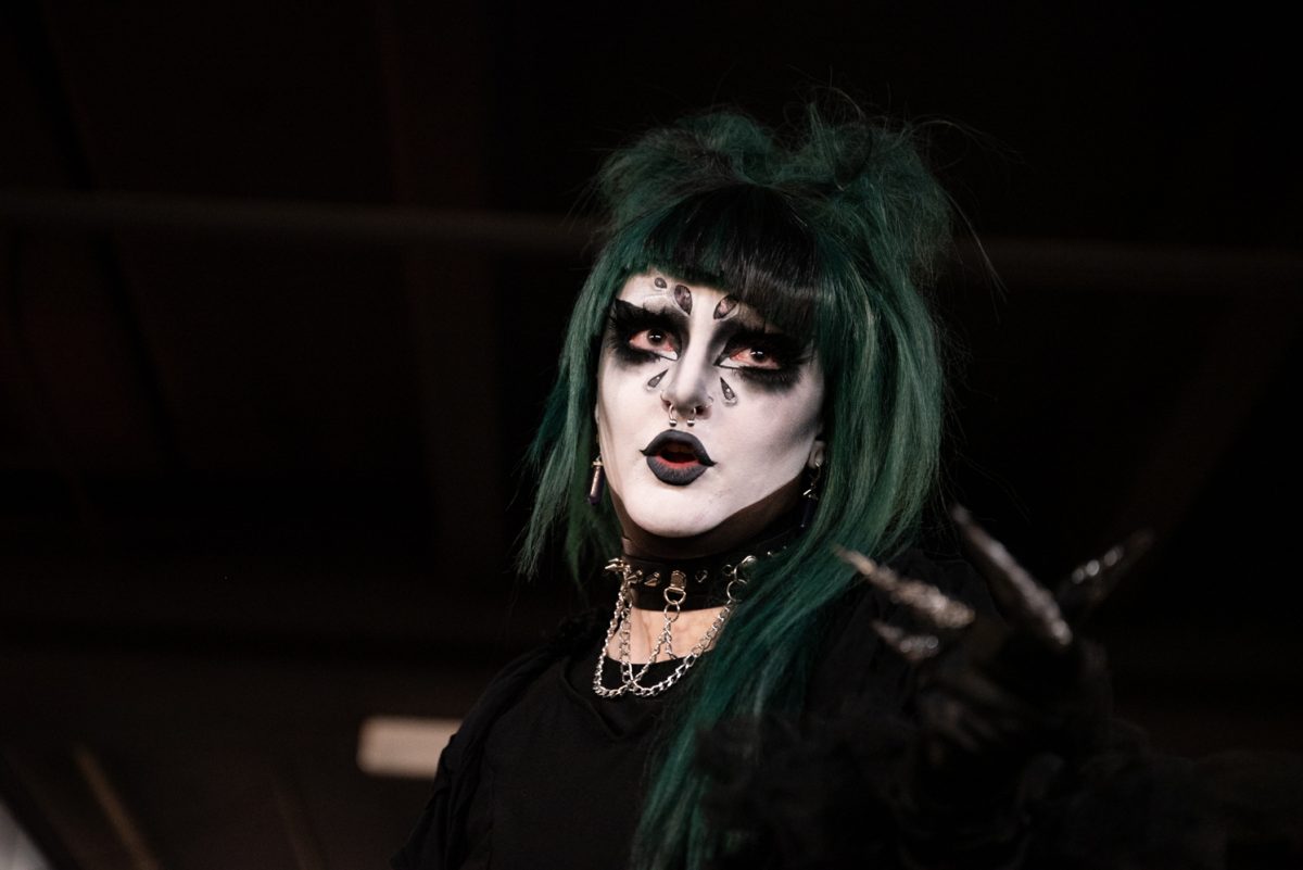 Miss Construed makes a surprise performance at the Funktastic Drag Show.