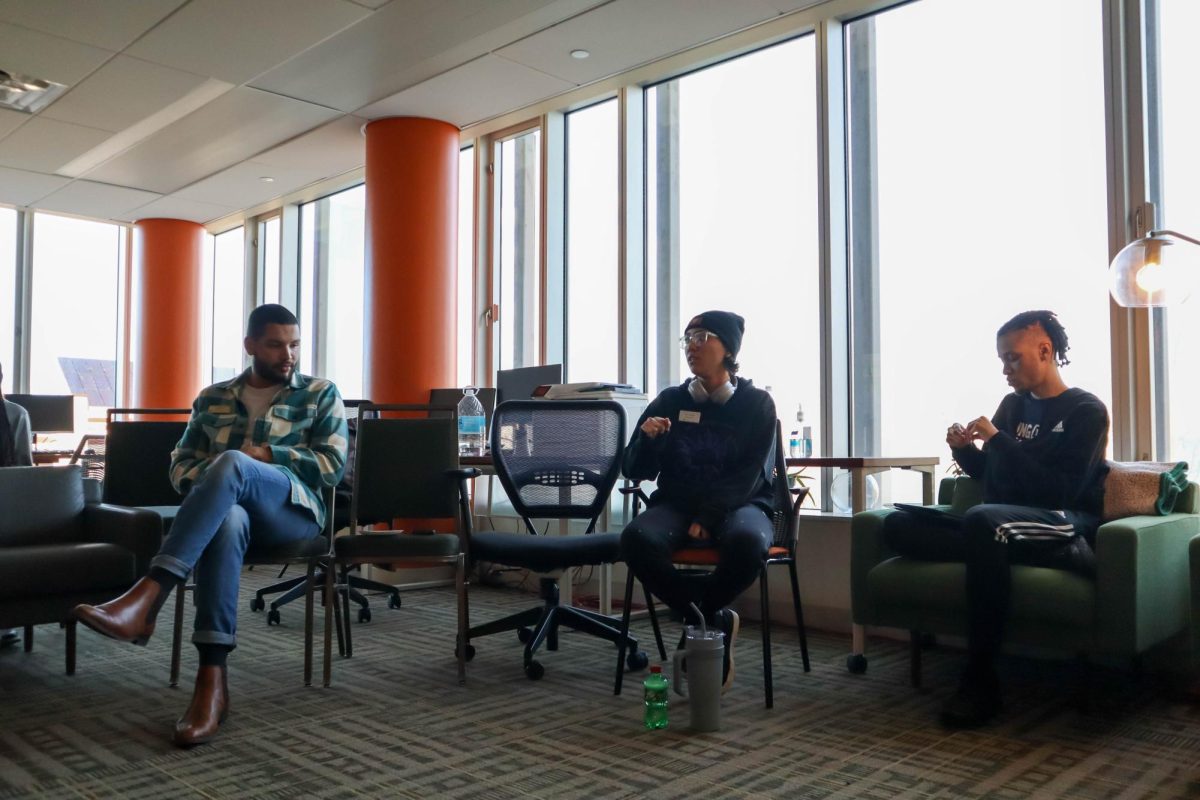Colorado State University Asian Pacific American Cultural Center's (APACC) Chai to Understand Coordinator Tatiana Soon discusses her experiences with race and gender at Colorado State University's Black/African American Cultural Center's (B/AACC) Real Talk Tuesday. Feb 20.