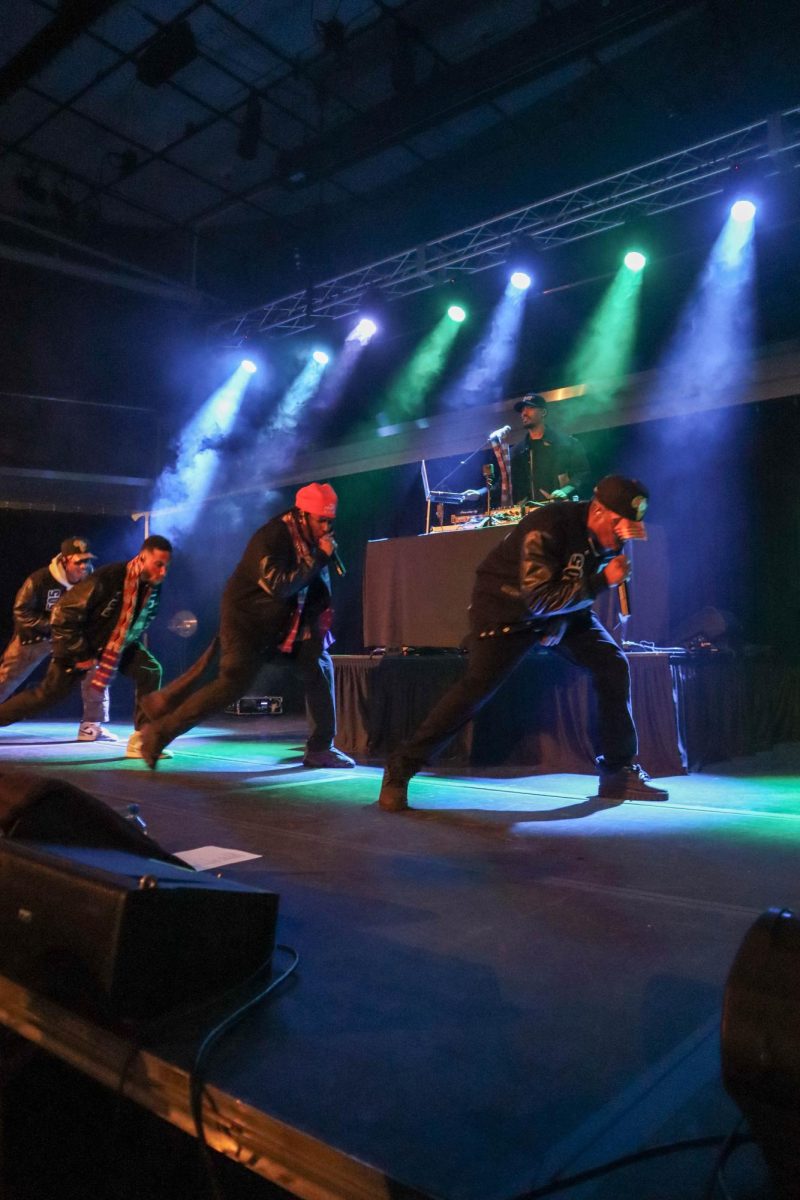 Colorado State University hosts Coast Contra, originating from Los Angeles, California the four-member hip-hop group performed an exciting, energy packed show for students after the Black/African American Cultural Center's (B/AACC) Hair and Fashion Show. Feb 22.