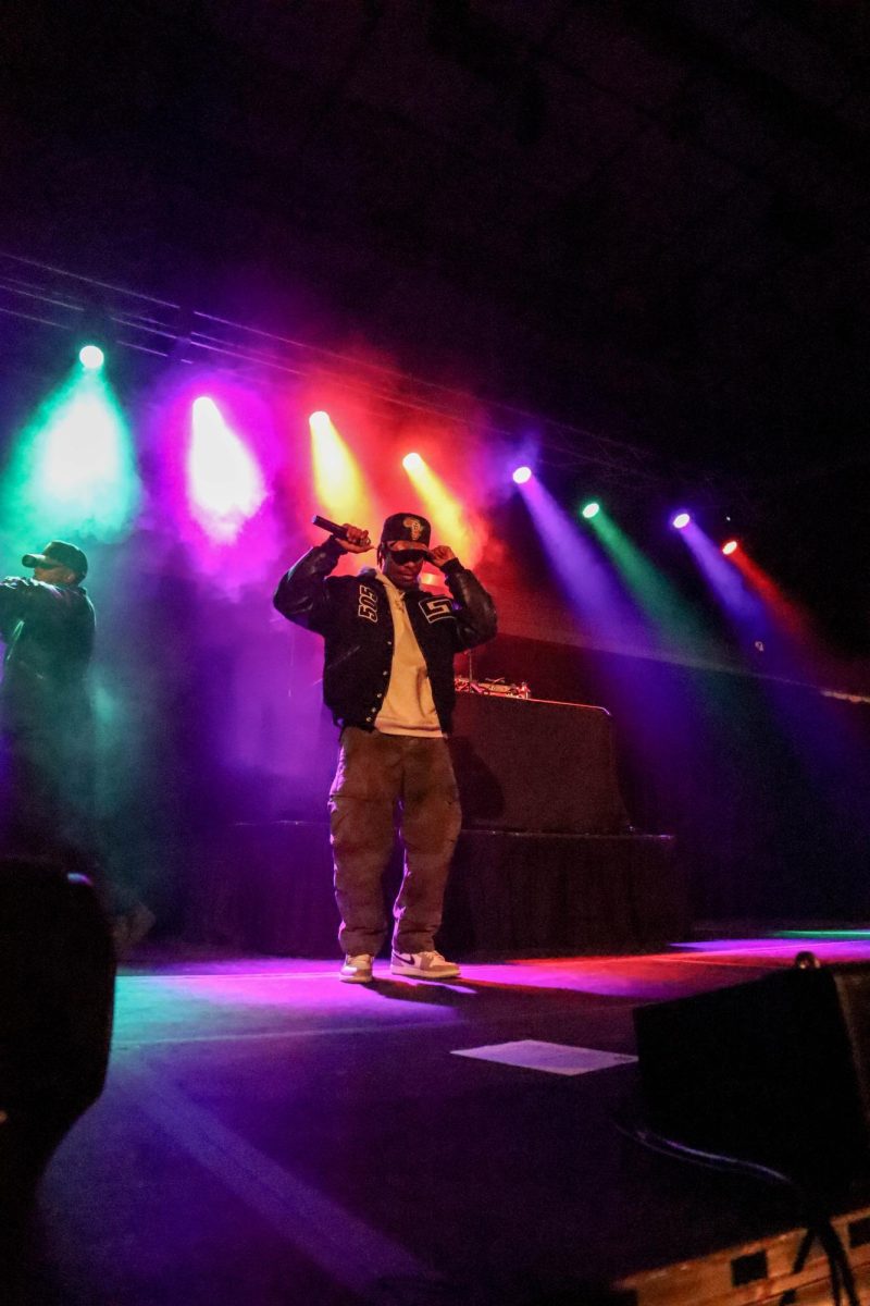 Coast Constra performs for Colorado State University students with the help of DJ Damage. Feb 22.