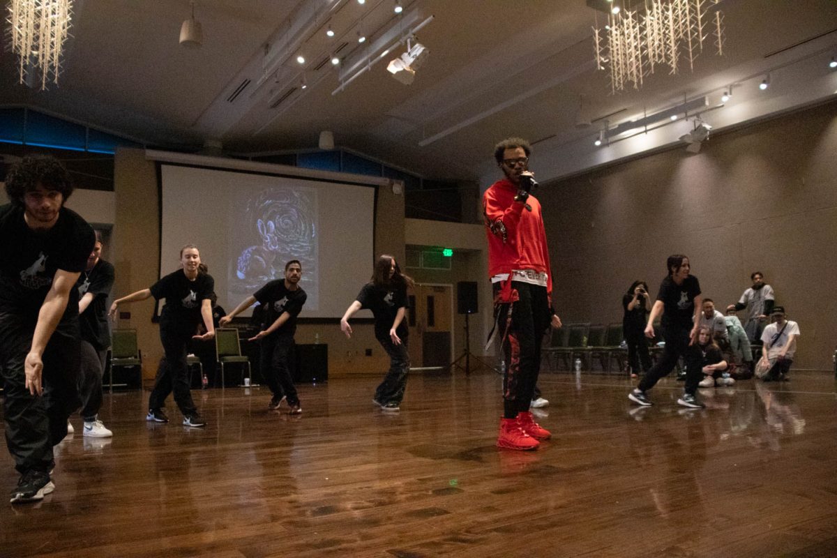 Phantalsm performs with Colorado State University's Hip Hop Dance Club during Vision: Provoke Imagination March 30.