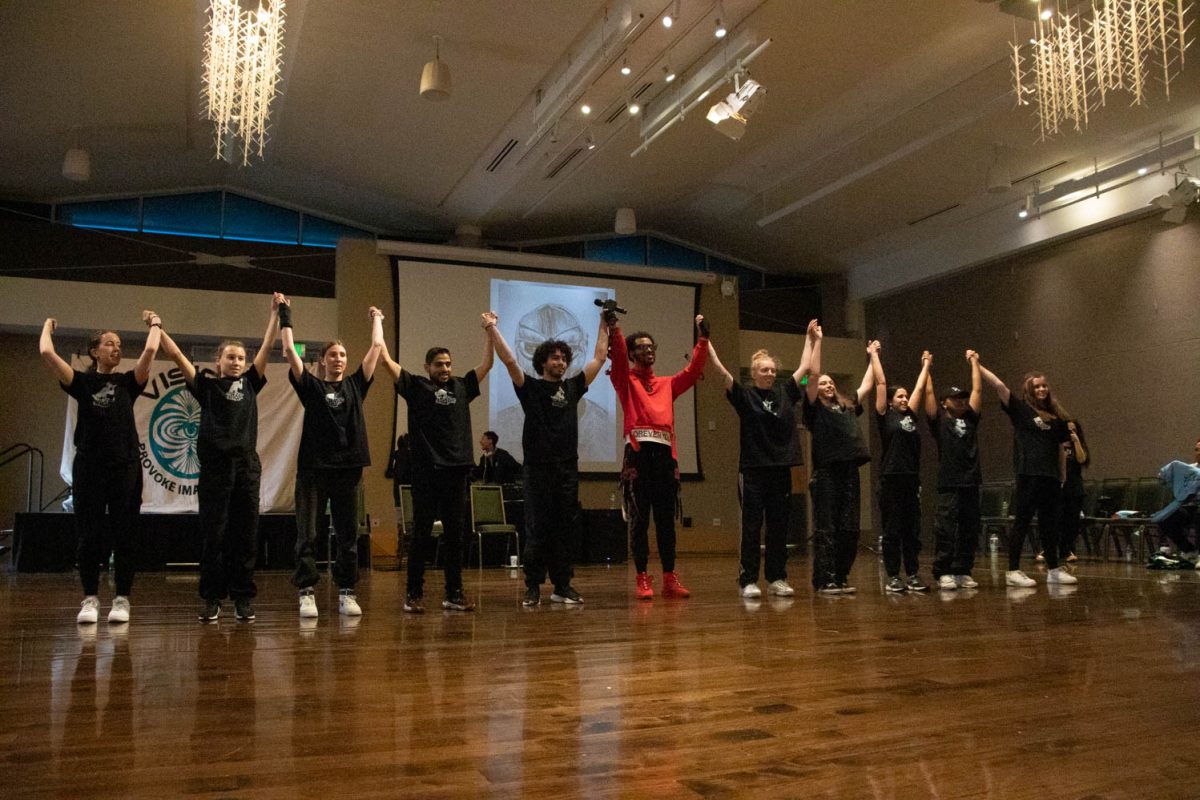 Phantalsm performs with Colorado State University's Hip Hop Dance Club during Vision: Provoke Imagination March 30.