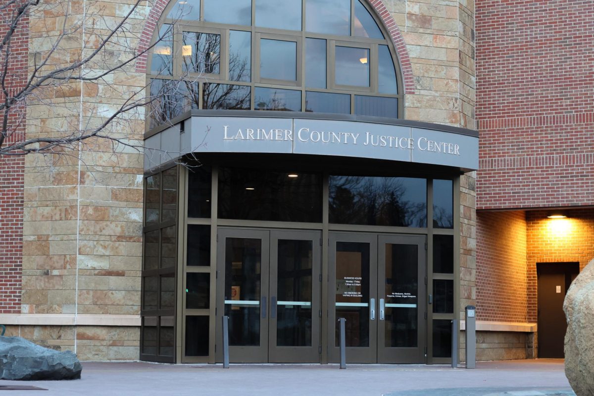 The Larimer County Justice Center located along Laporte Avenue a block from City Hall, March 11.