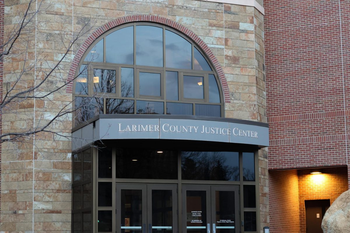 The Larimer County Justice Center located along Laporte Avenue a block from City Hall, March 11.