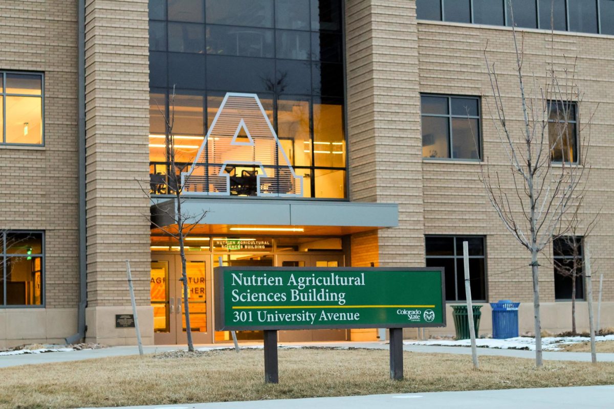 The Nutrien Agricultural Sciences Building on March 11, along University Ave.