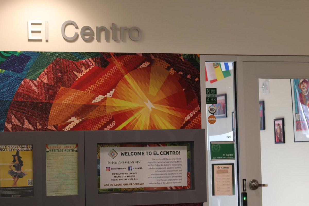 The office of El Centro in the Lory Student Center, March 12.