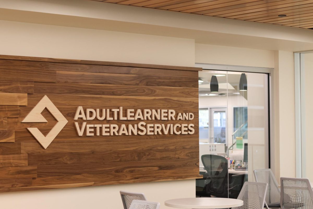 The Adult Learner and Veteran Services office on the main level of the Lory Student Center, March 12.