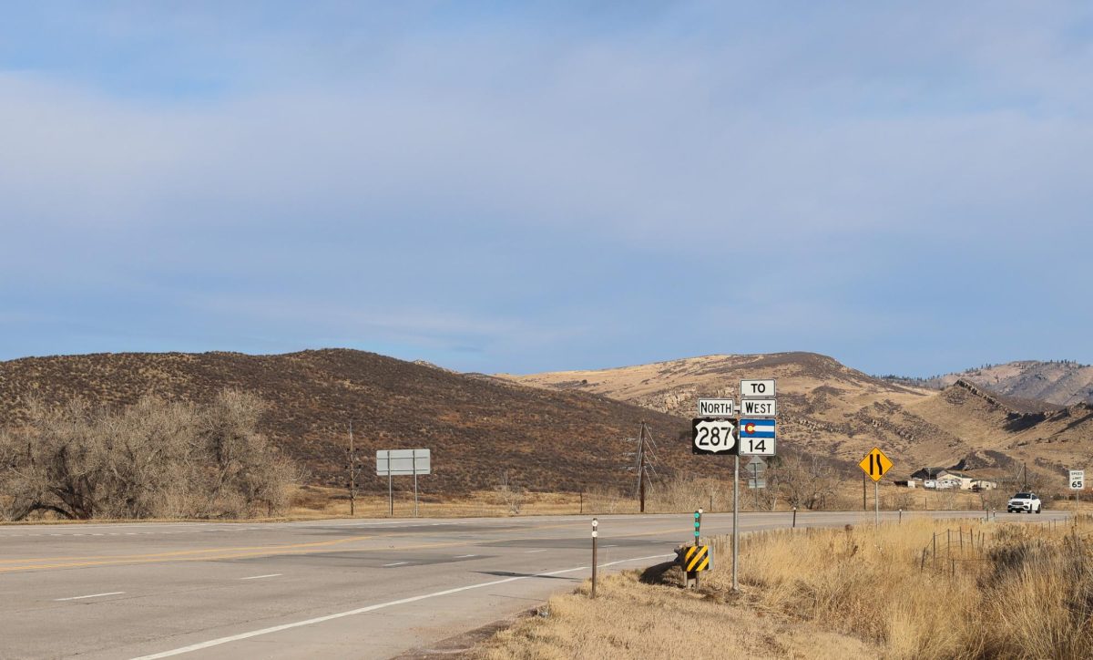 U.S. Highway 287 North outside Poudre Canyon, March 12.