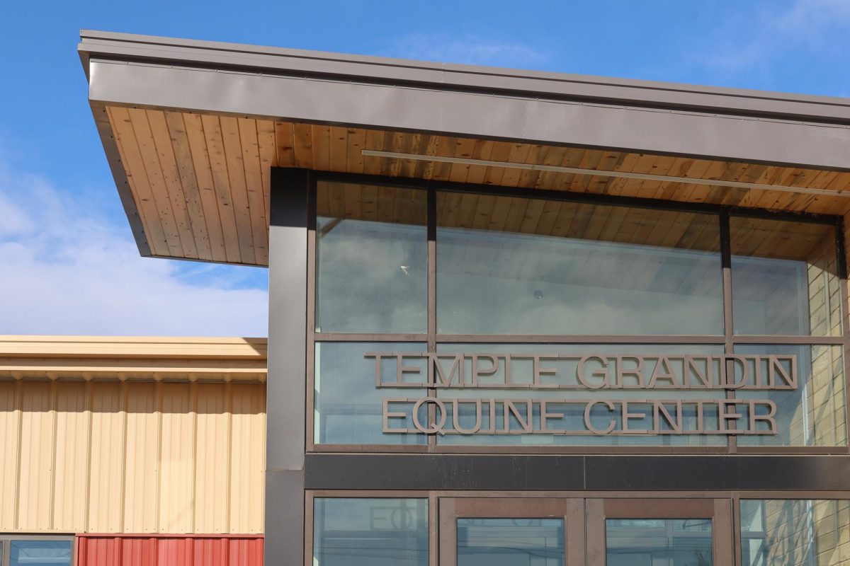 The Temple Grandin Equine Center building, March 12.