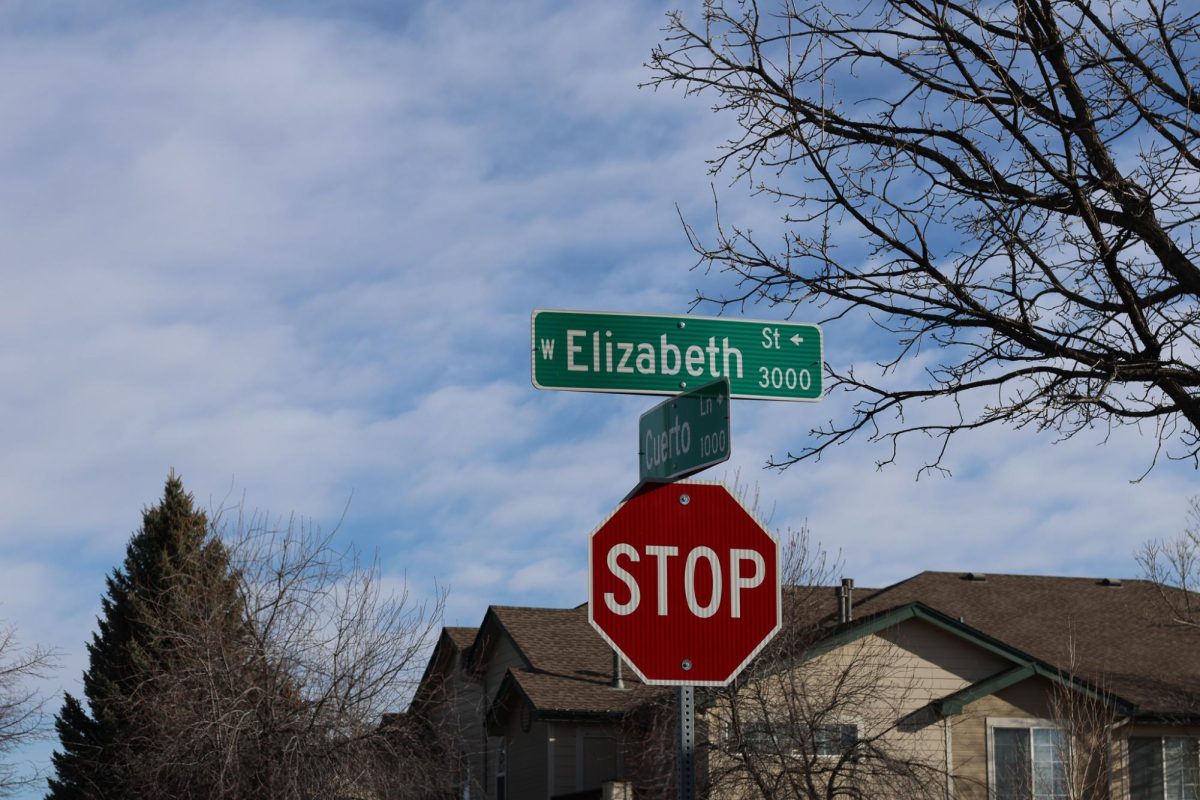 The intersection of Elizabeth Street and Cuerto Lane, March 12.