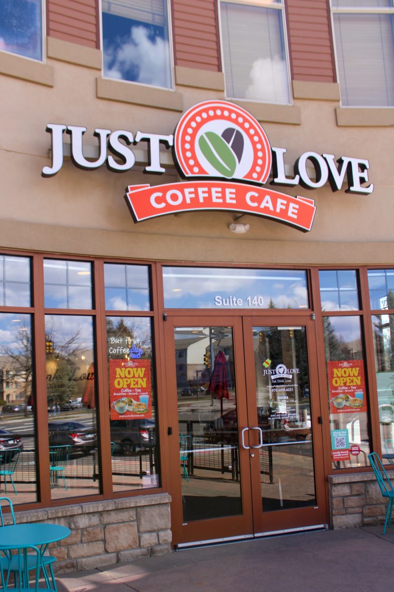 Just Love Coffee Cafe located on the corner of W. Elizabeth St. and City Park Avenue in Ft. Collins April 3.