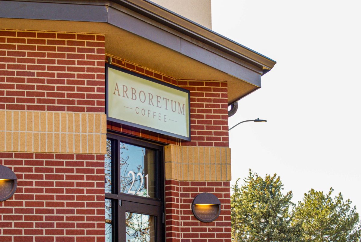 Arboretum Coffee, a newly opened nonprofit cafe, sits next to the south side of the Colorado State University campus on Prospect Road April 7.