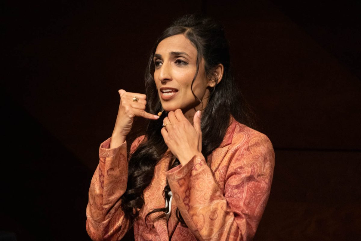 Valarie Kaur presents "Building Bridges with 'Revolutionary Love" at the Lory Student Center Theater April 16.