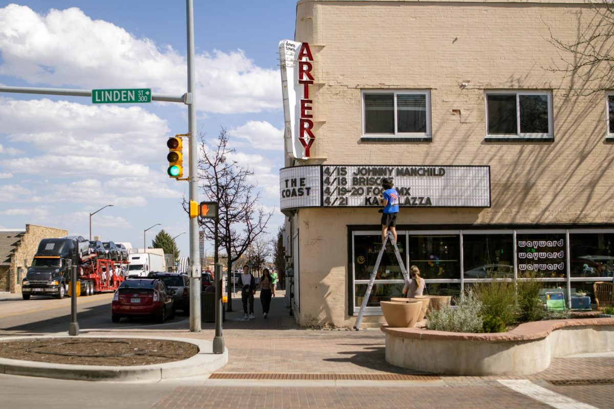 Manley Feinberg III, and his business partner Gabriel Torres, both Colorado State University alumni recently purchased "The Coast" a Fort Collins local bar and music venue. "I realized there's a ton of really talented artists that are never gonna get a stage, and we set off on a mission to do that, to give them a place," Feinberg said while hanging up letters on the marquee for upcoming shows with the help of his mom Emily Feinberg. "We're gonna be rebranding it all and get more art hung up in there, we want it to be a place for the music community to come together to bring artists, local artists, everybody". This has been a project Feinberg and Torres have been working on since their freshman year at CSU that started through an app called Music By Masses, a music competition app. From there they began working with The Coast and were able to work out a deal for the venue in January of 2024. Apr. 14. 