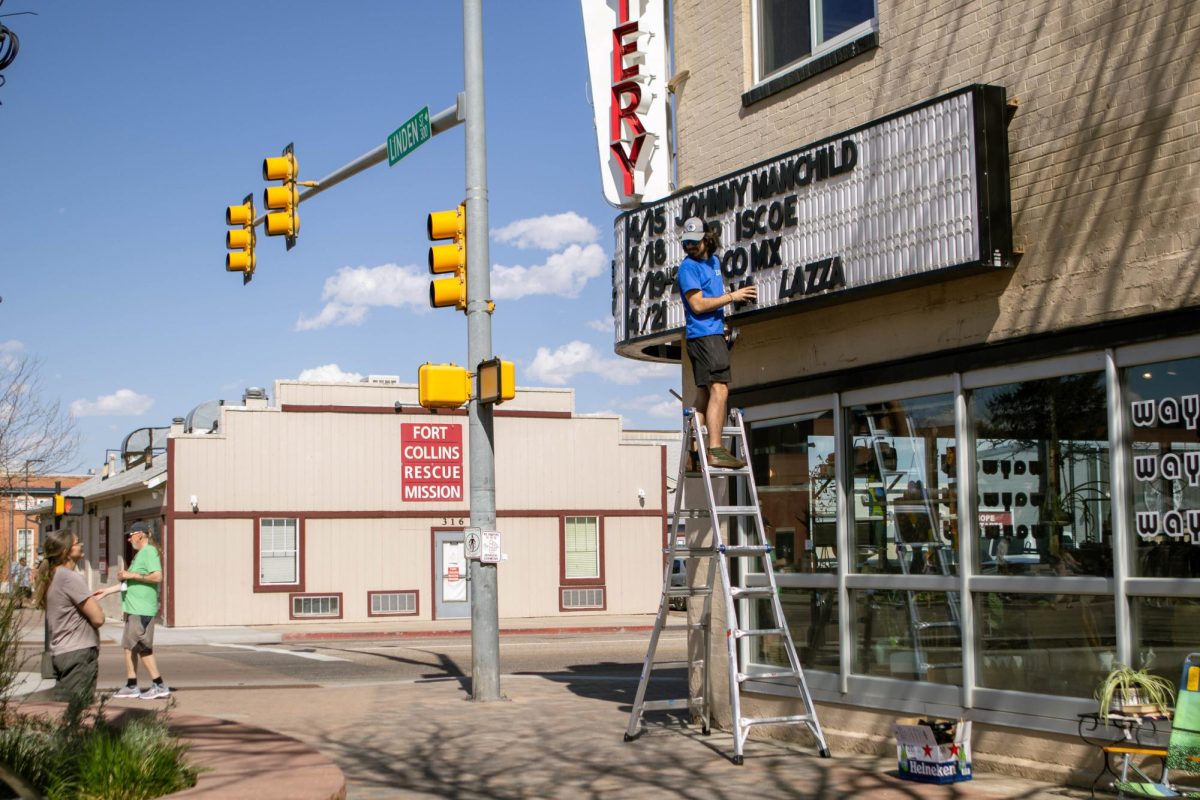 Manley Feinberg III, and his business partner Gabriel Torres, both Colorado State University alumni recently purchased "The Coast" a Fort Collins local bar and music venue. "I realized there's a ton of really talented artists that are never gonna get a stage, and we set off on a mission to do that, to give them a place," Feinberg said while hanging up letters on the marquee for upcoming shows with the help of his mom Emily Feinberg. "We're gonna be rebranding it all and get more art hung up in there, we want it to be a place for the music community to come together to bring artists, local artists, everybody". This has been a project Feinberg and Torres have been working on since their freshman year at CSU that started through an app called Music By Masses, a music competition app. From there they began working with The Coast and were able to work out a deal for the venue in January of 2024. Apr. 14. 