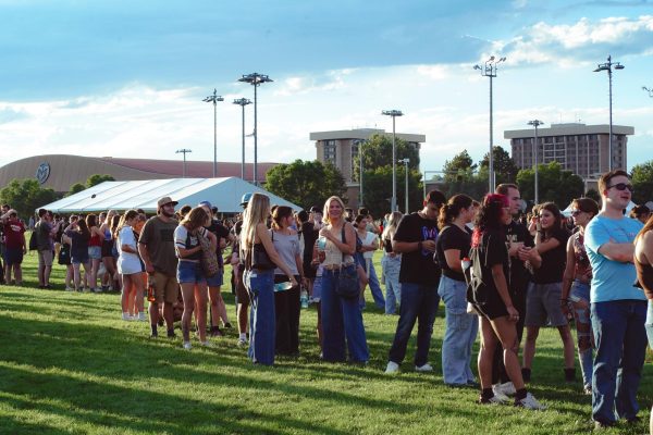 Incoming Colorado State University first-year students gather on the Intramural Fields during the annual Ram Welcome Carnival Aug. 15, 2024. Every fall semester, CSU hosts a variety of games, activities, musicians and events to welcome new students. 
