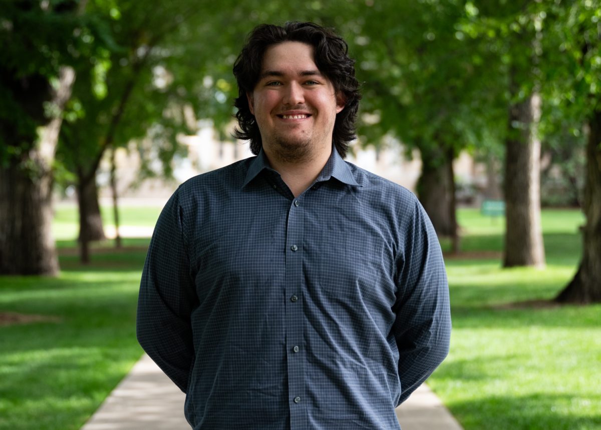 Christian Arndt, the life and culture editor, poses for a portrait on The Oval.