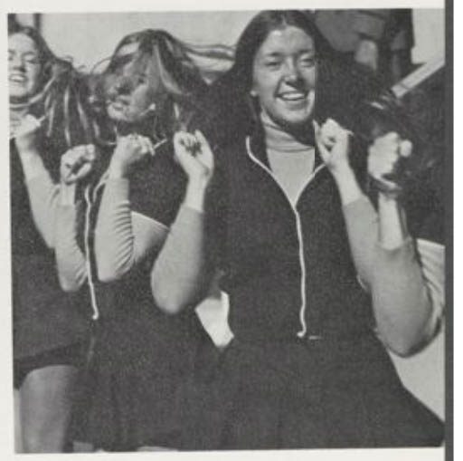 Photo from homecoming weekend in vol. 69 of Silver Spruce, 1974. 