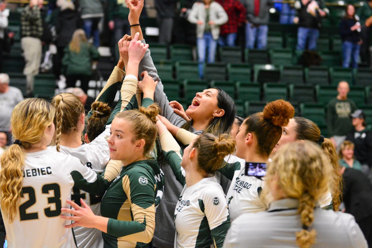 A group of players celebrating