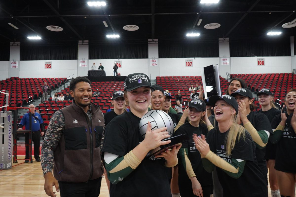 Emery Herman was named MVP for Mountain West tournament after Colorado State volleyball beat San Jose State. The Rams won 3-1 Nov. 30, placing first within tournament. 