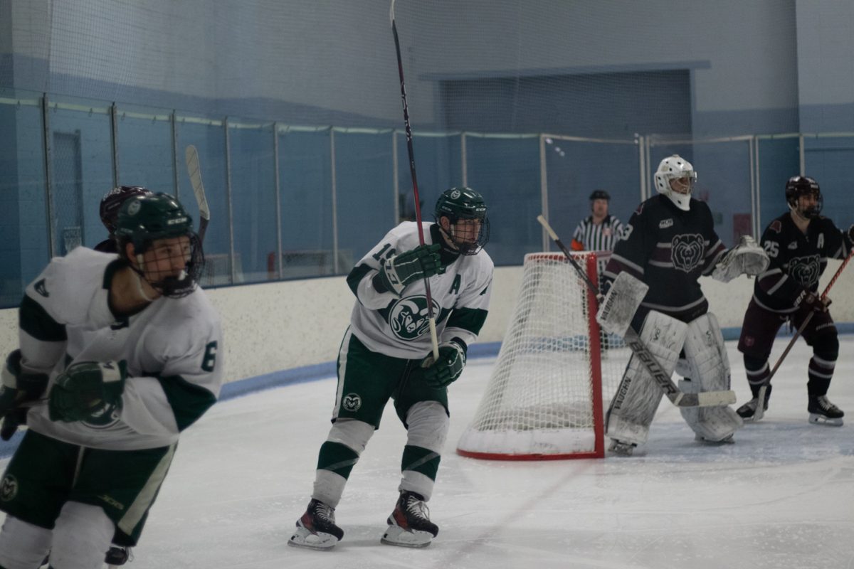 Alex Latkovski (19) skates during the match versus Missouri State Jan 31. The Rams lost to the Bears 5-4.