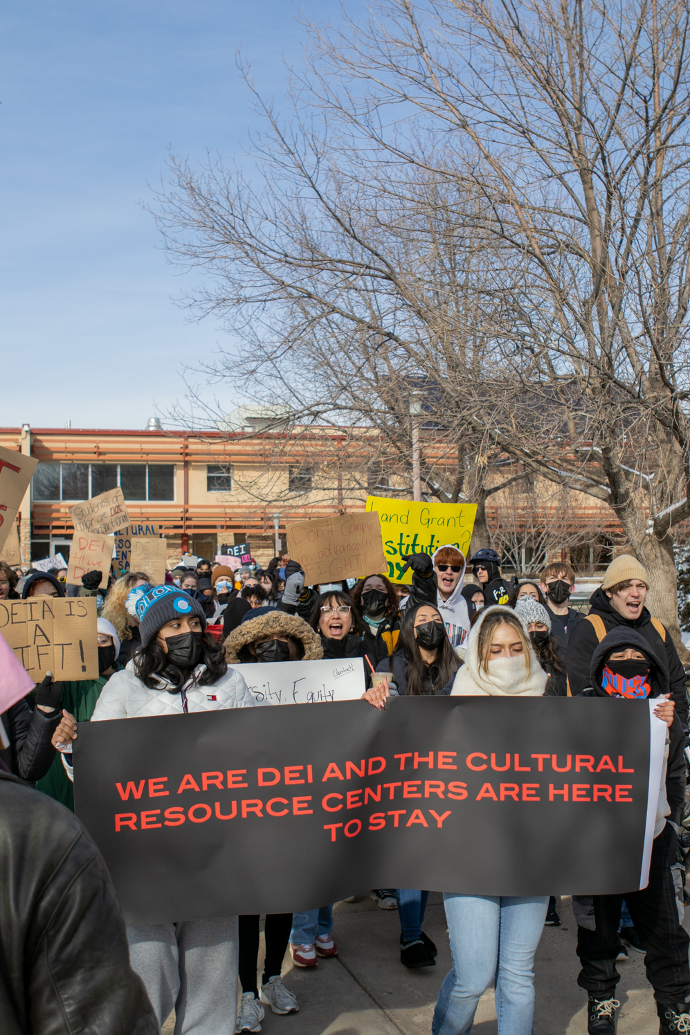 Gallery: Students respond to federal DEI policies