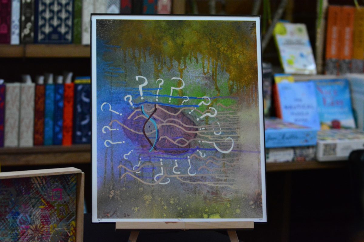 Local artists present their art during an art walk March 8. This took place in downtown Fort Collins.