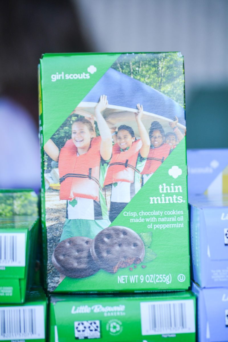 Girl Scouts of Colorado presents Thin Mints cookies Feb. 25. Girl Scouts is an organization open to young girls across America that teaches leadership and community involvement.