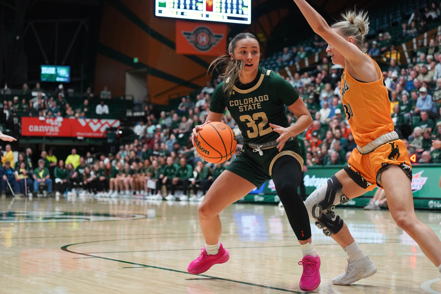 Gallery: CSU women's basketball drops Border War