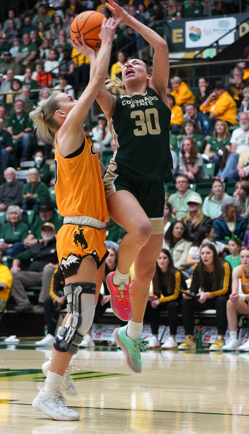 Gallery: CSU women's basketball drops Border War