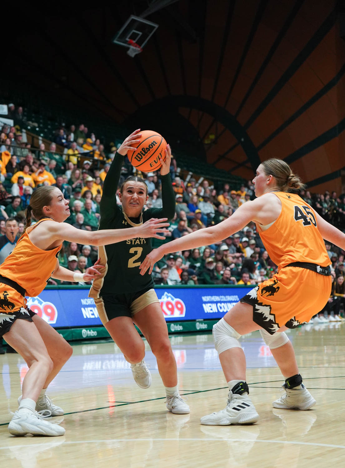 Gallery: CSU women's basketball drops Border War