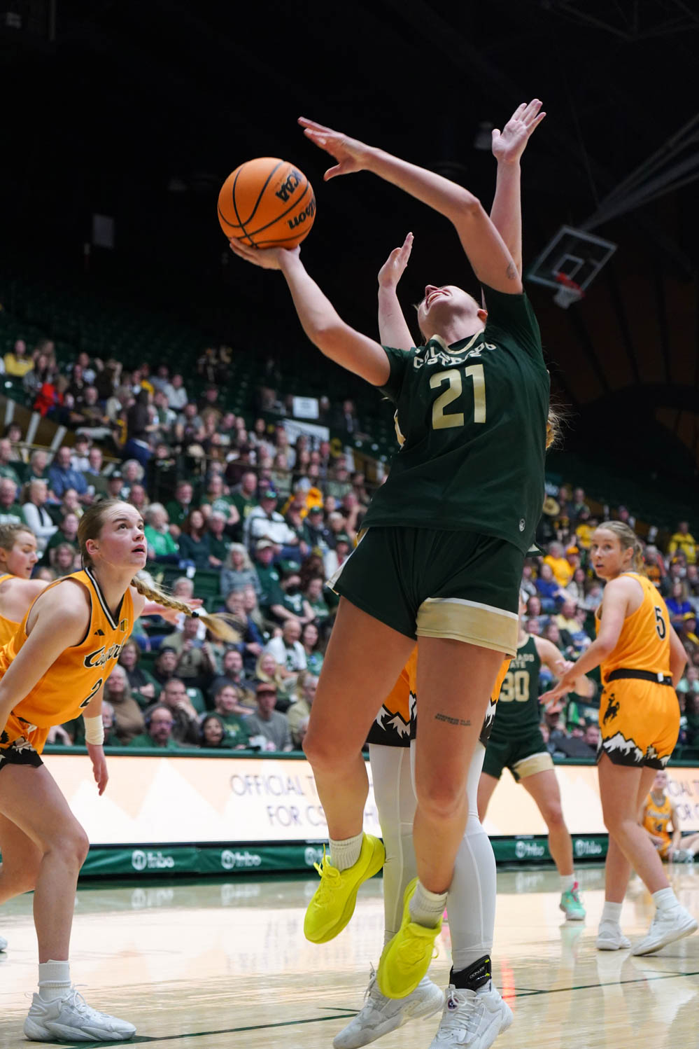 Gallery: CSU women's basketball drops Border War