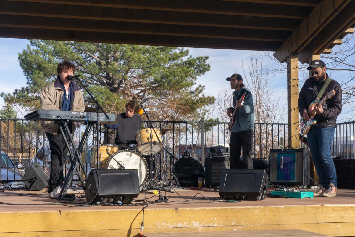 The Denver-based band Fresh Fruit! performs during the FoCoMX Kick Off Party at Odell Brewing Company March 14.