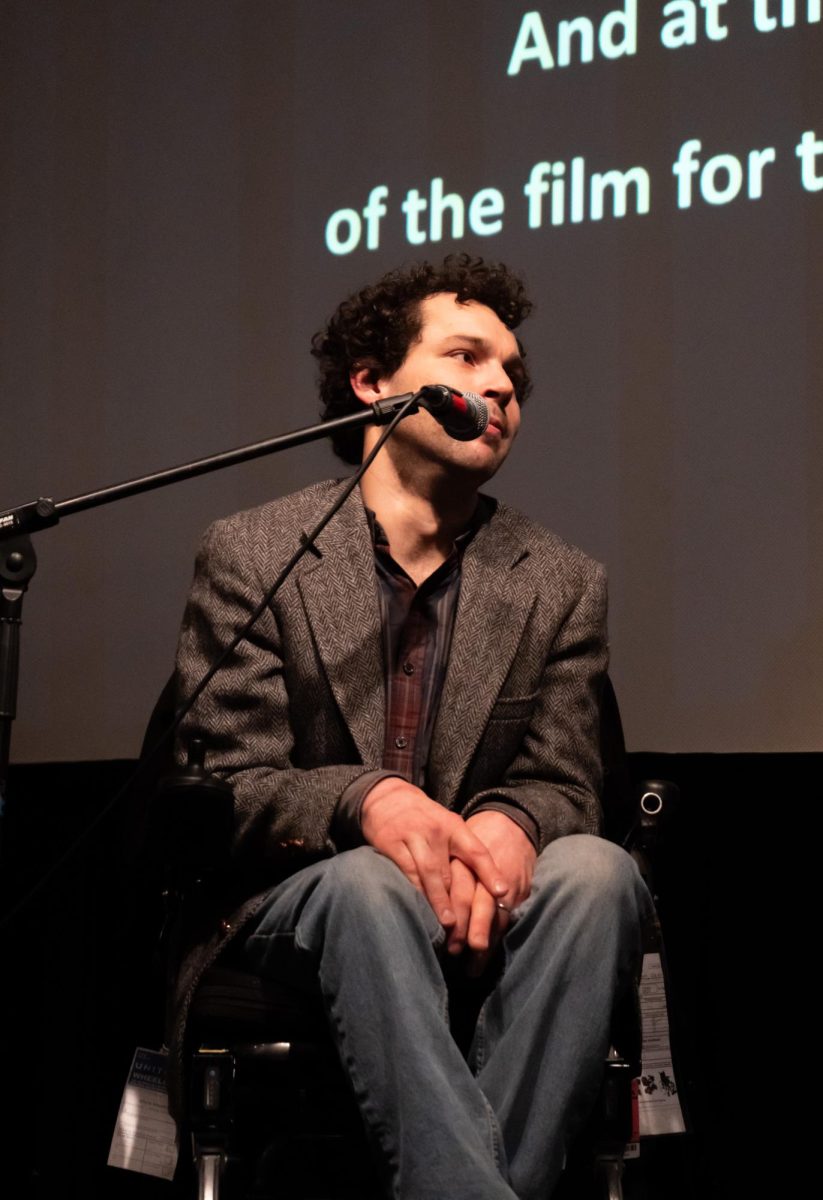Reid Davenport, director of Life After, shown at the 10th annual ACT Human Rights Film Festival, came on stage for an interactive interview following the showing of his film. Life After was awarded the US Documentary Special Jury Award at the 2025 Sundance Film Festival. 