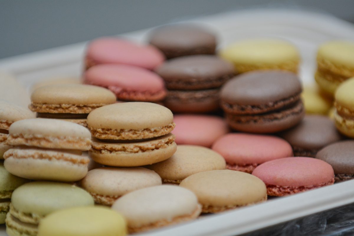 Macaroons served at the Francaphone African Festival April 12. This festival showcased food, dance, art and fashion.