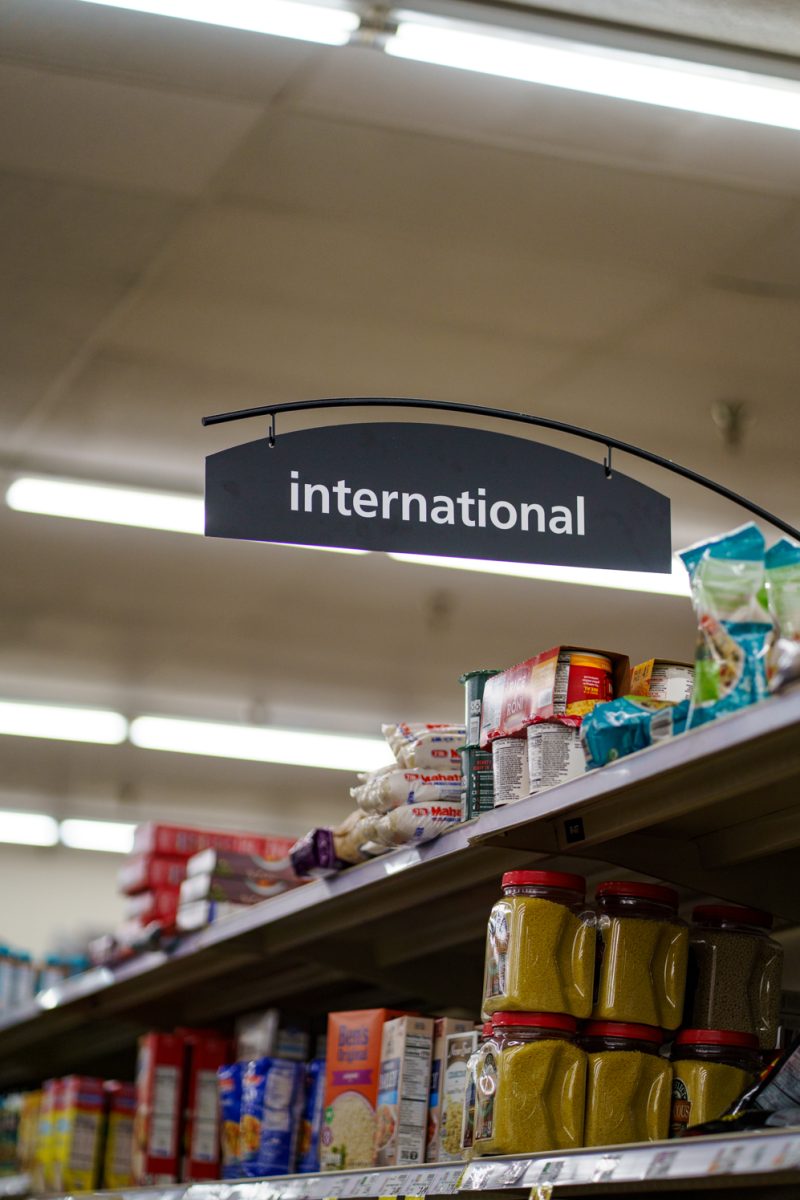 The international food isle at the King Soopers on Taft Hill, Fort Collins April 21.