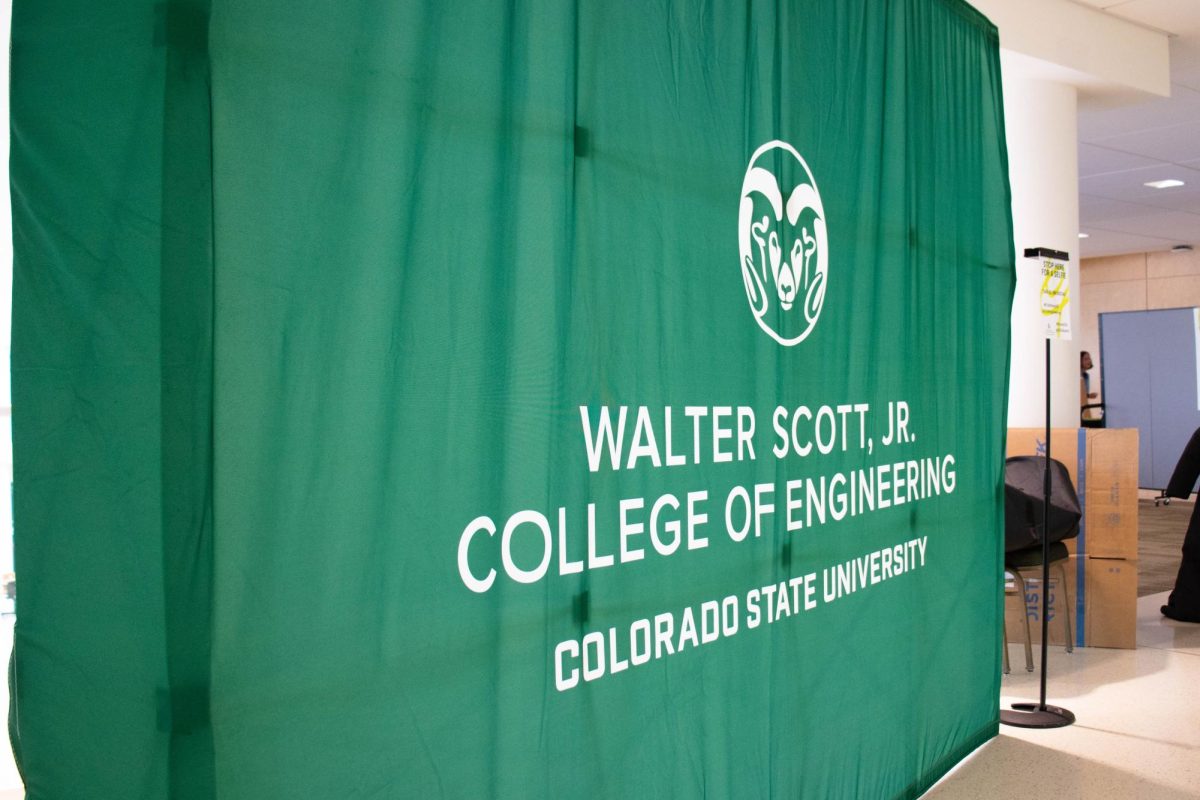 The College of Engineering E-Days  where students present their end of year projects at Colorado State University in the Lory Student Center in Fort Collins Colorado on April 18. Photo taken by Erica Pickering.