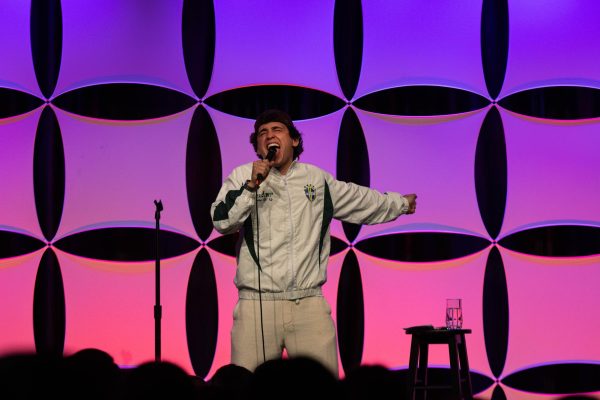Colorado State University's RamFest headliner and Saturday Night Live host Marcello Hernandez takes the stage April 22. “It was great," said Nayeli Arce Mendez, CSU alumna. "It was a really good show; we really enjoyed it."