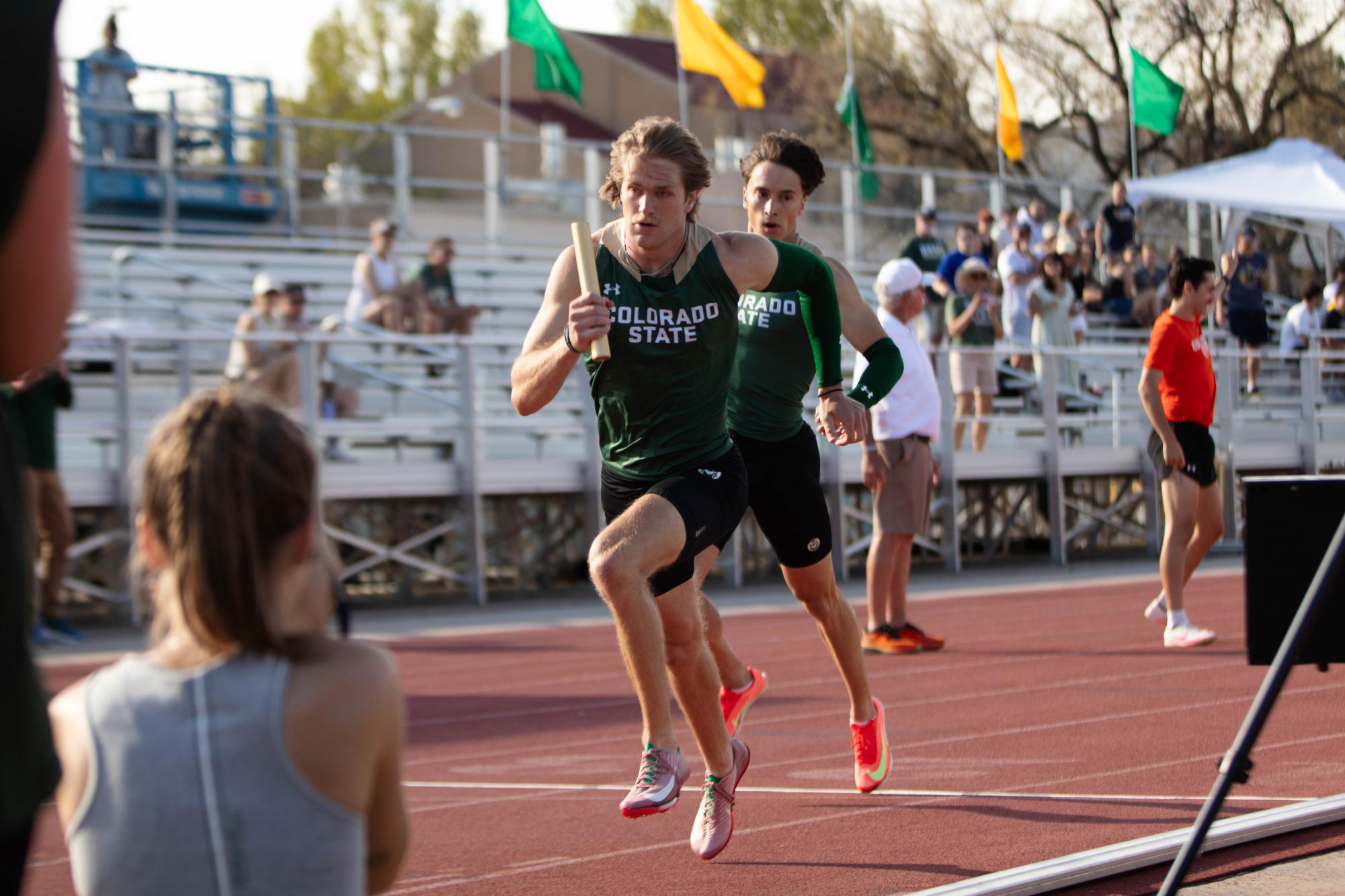 CSU track's 4x400 relay dashes into history books in season opener ...