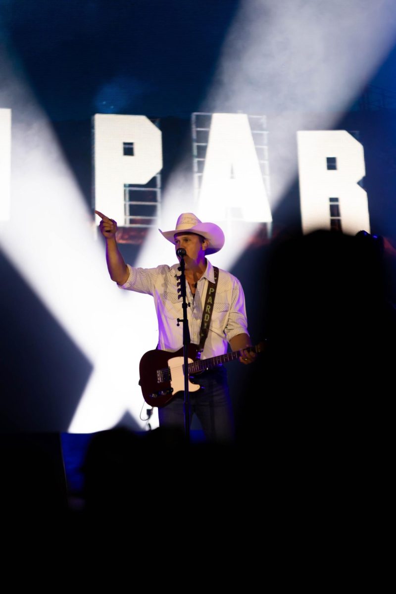 Country music artist Jon Pardi performs at PBR's The Last Cowboy Standing event at Colorado Stae University's Canvas Stadium in Fort Collins Colorado on July 22, 2025. Photo taken by Erica Pickering.