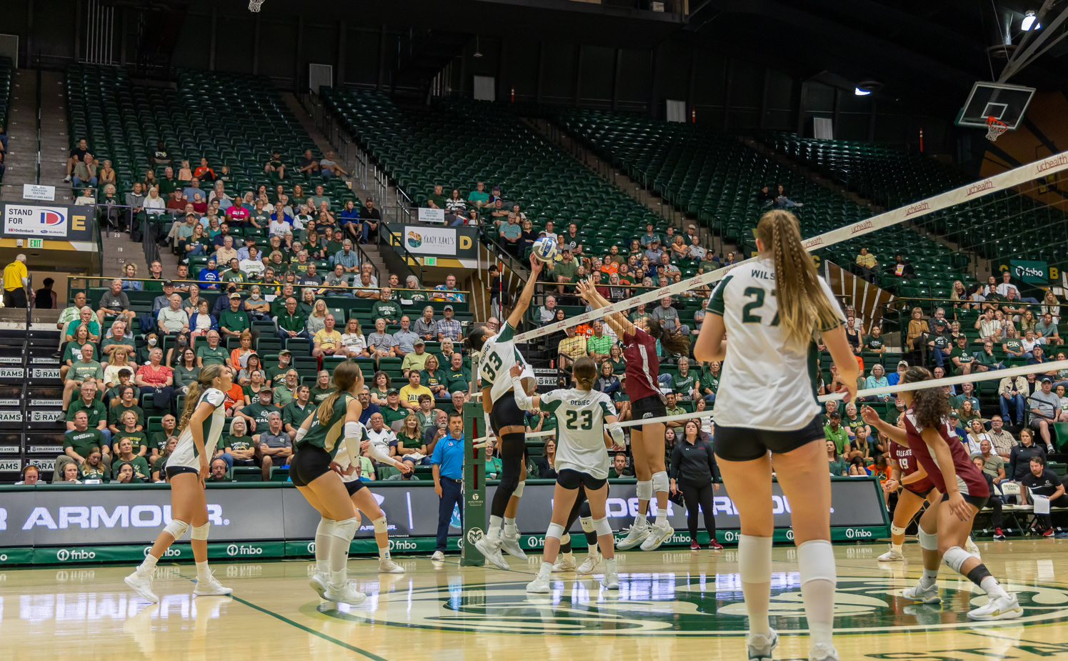 Gallery: Volleyball kicks off new season with back-to-back matches in Moby