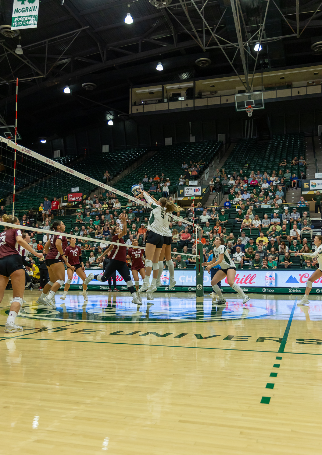 Gallery: Volleyball kicks off new season with back-to-back matches in Moby