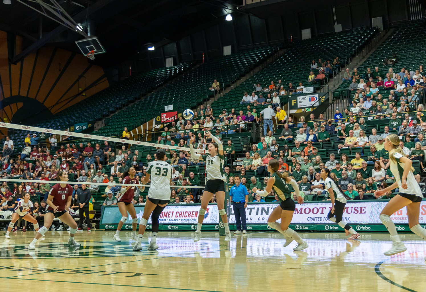 Gallery: Volleyball kicks off new season with back-to-back matches in Moby