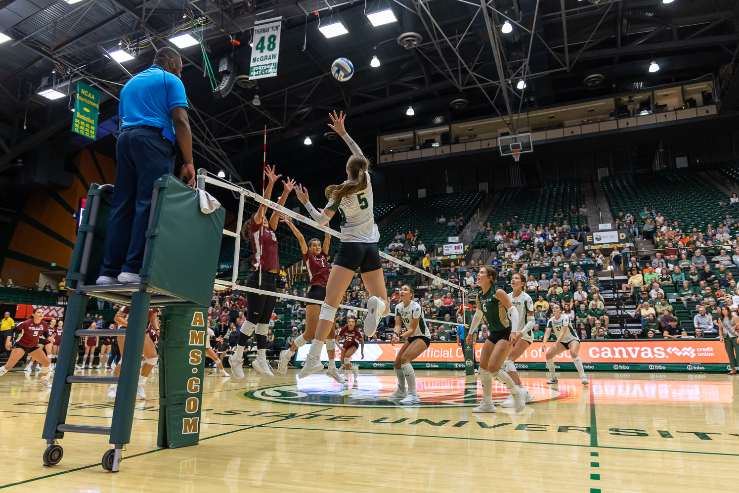 Gallery: Volleyball kicks off new season with back-to-back matches in Moby