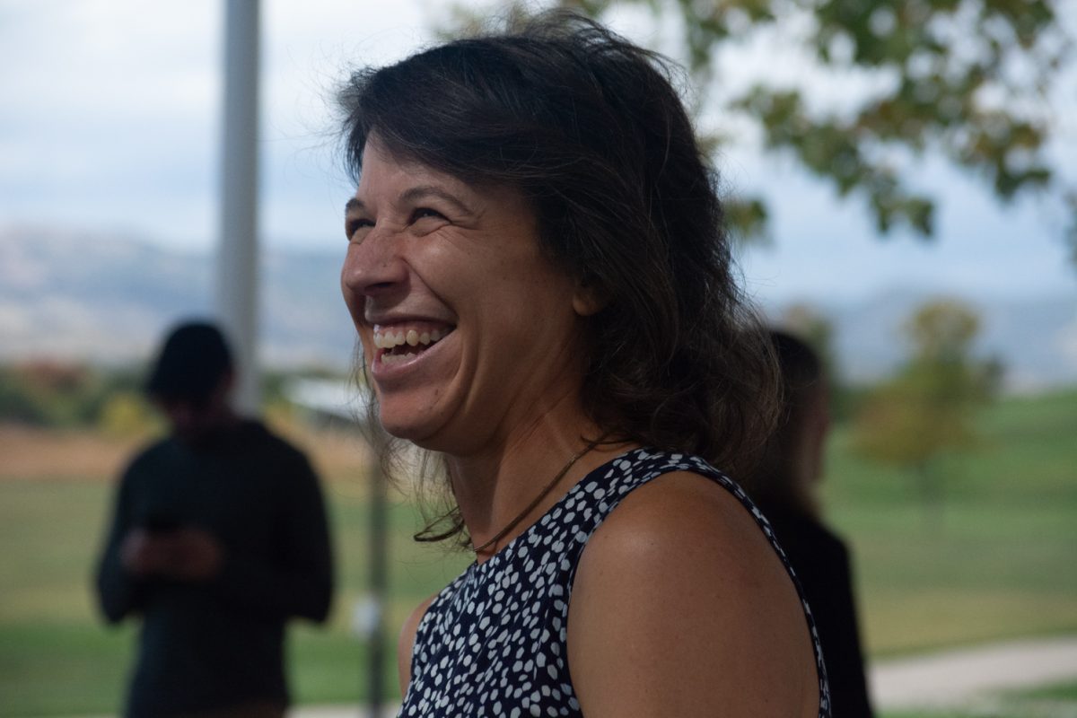 Emily Francis at Civic Saturday event held at Fossil Creek Park, Oct. 4.